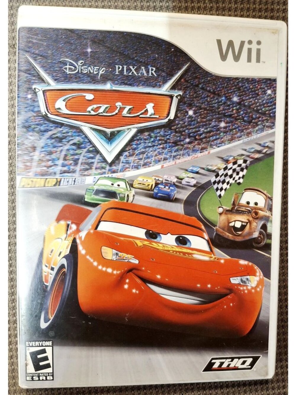 Disney Pixar Cars Video Game For Nintendo Wii THQ 2006 Complete With Case & Manu